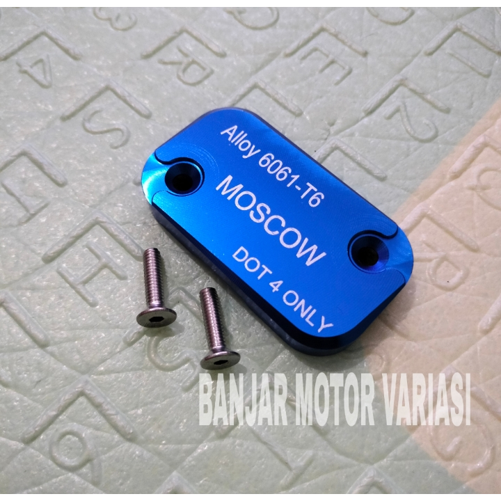 BANJAR MOTOR TUTUP MASTER REM ATAS MINYAK REM + BAUT HONDA SUPRA FIT KARISMA BEAT VARIO SCOOPY BEAT 