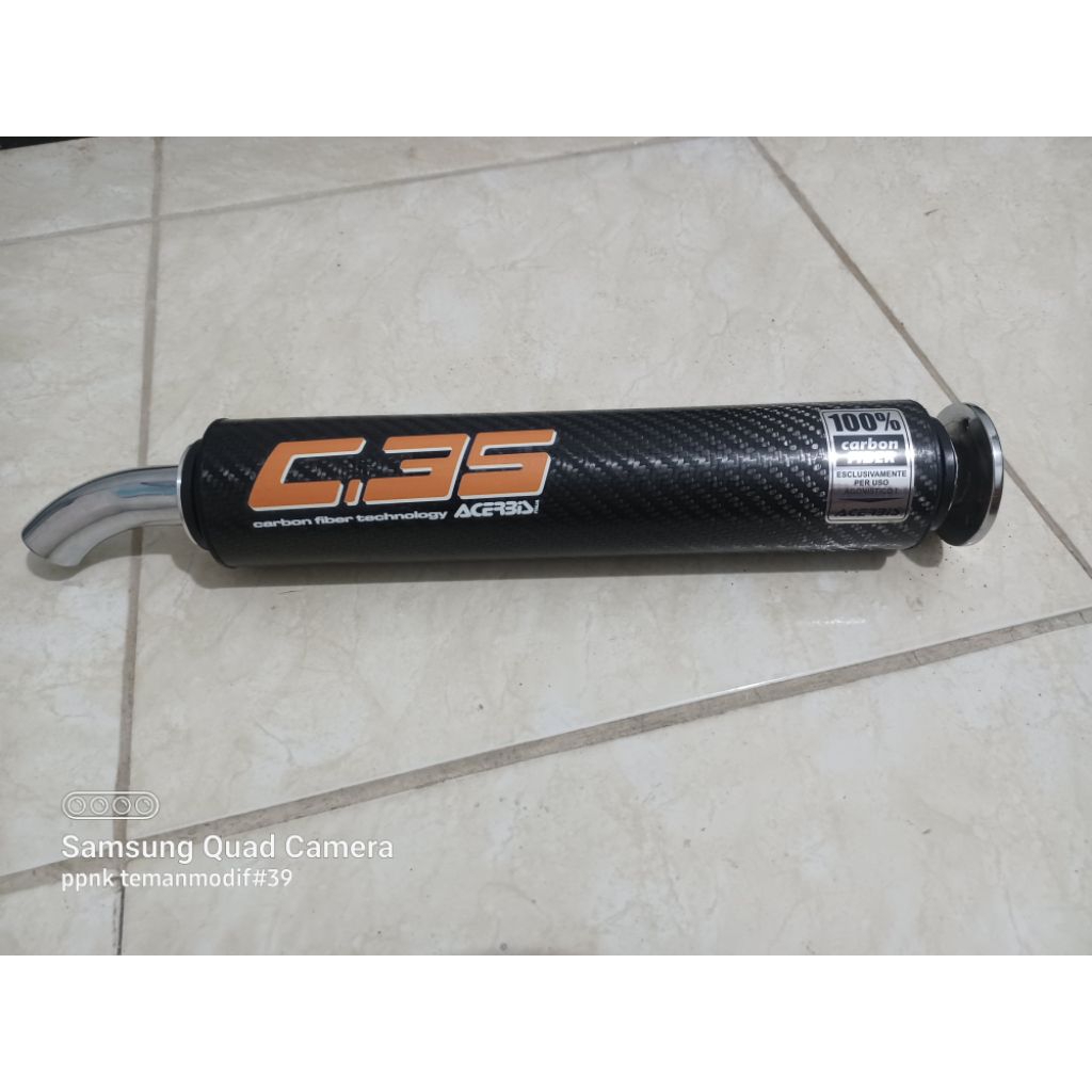 Silincer Acerbis Carbon C35 28cm