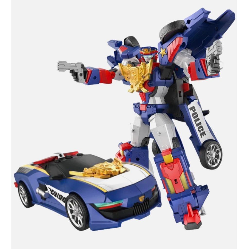 Robot Miniforce Super Cop Storm Chaser Original Licenced Super Jumbo