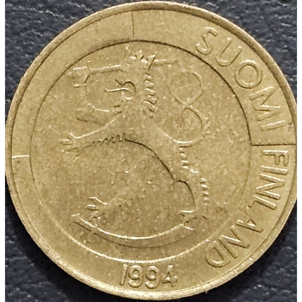 Super Murah Koin Asing Negara Islandia 1 Mark suomi finland tahun 1994 kondisi utuh dijamin Original
