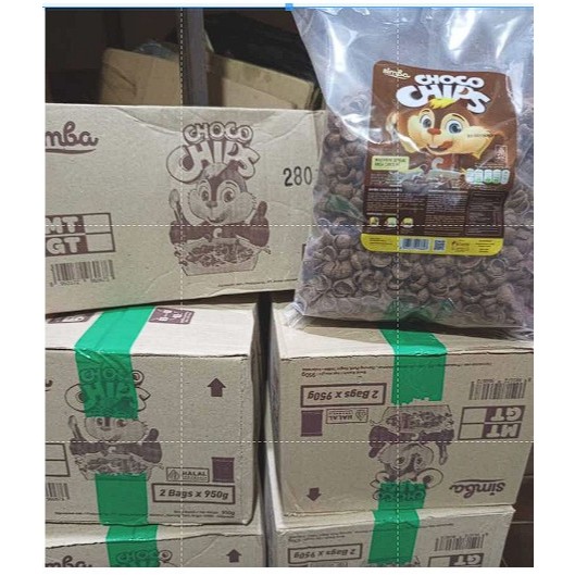 

d Simba Choco Chips - Coklat, 950 gram