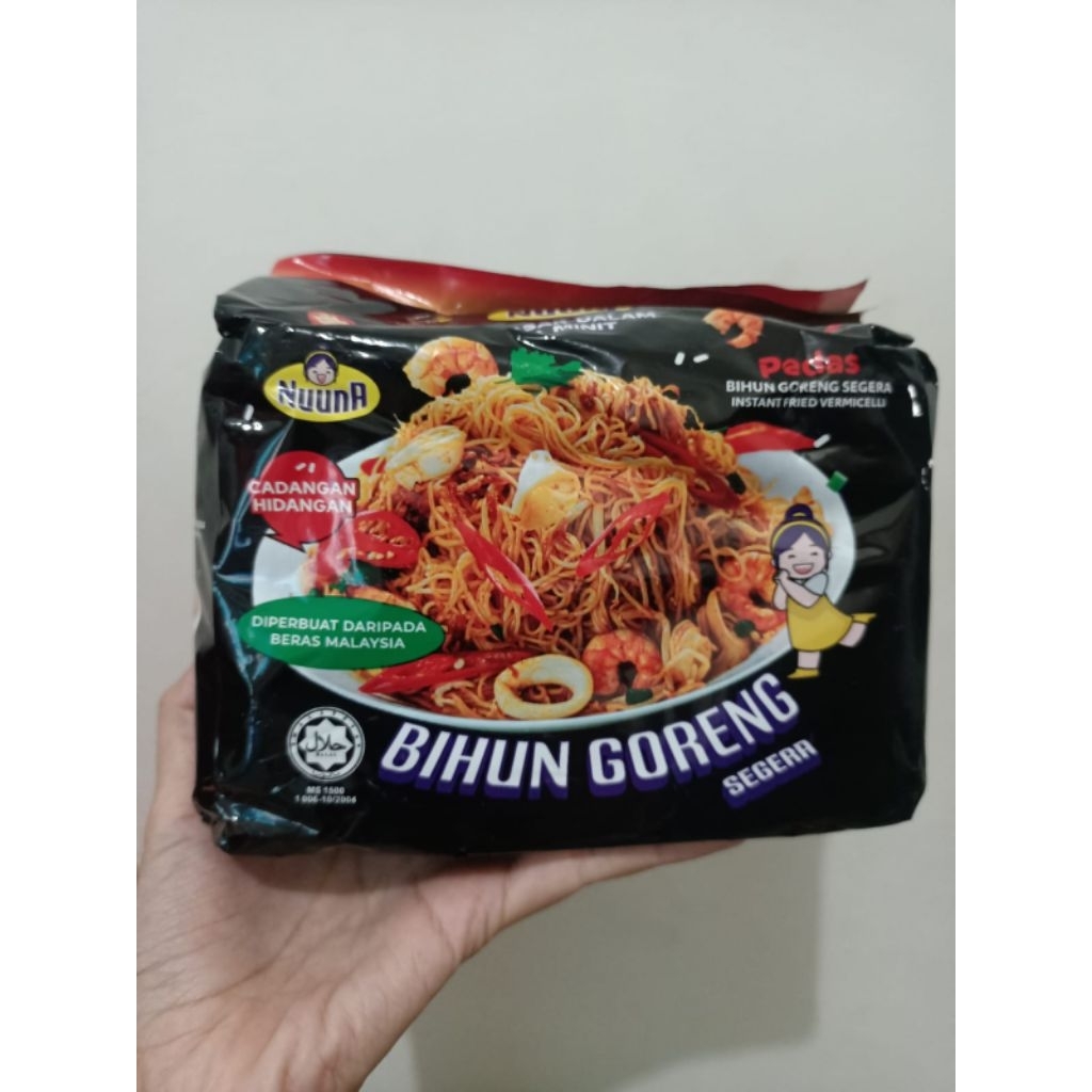 

BIHUN GORENG NUNA PEDAS ISI 5