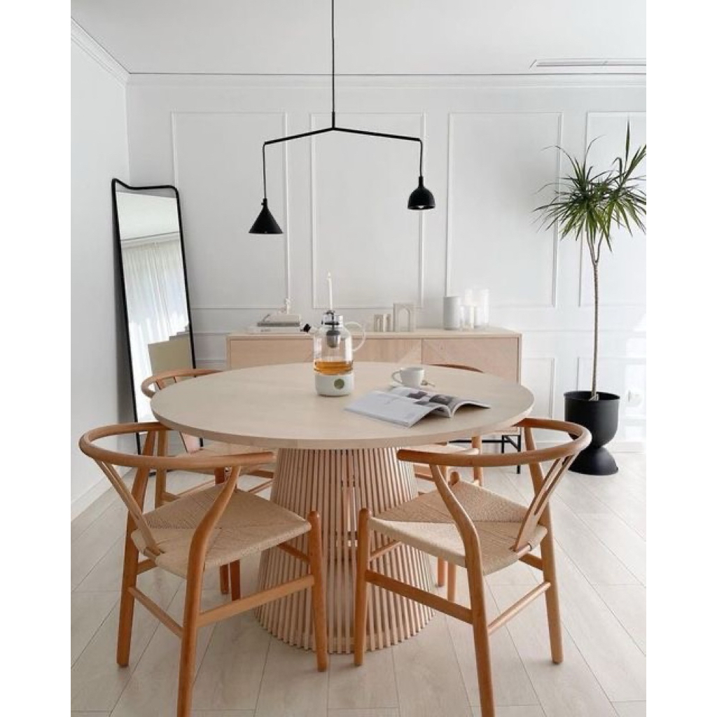 SET MEJA MAKAN MARMER 4 KURSI