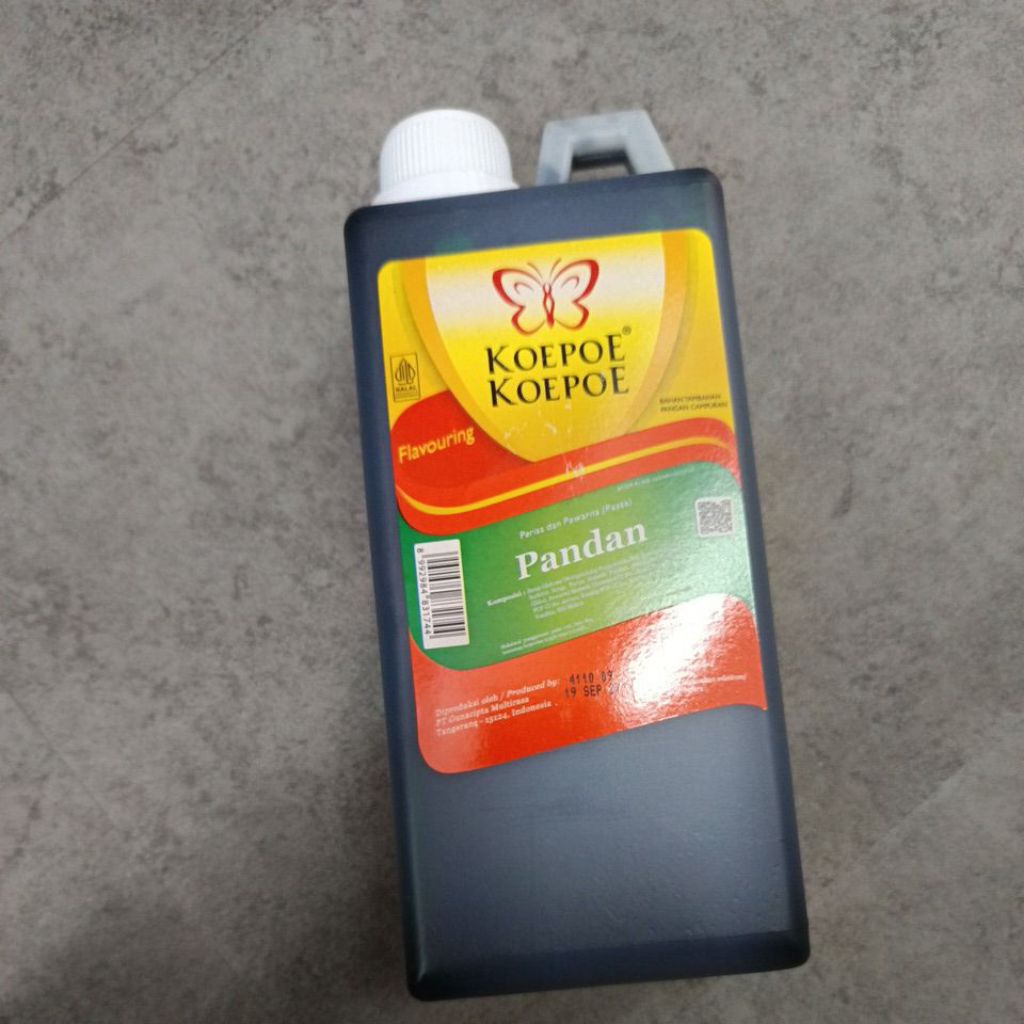 

Pasta pandan koepoe² 1ltr