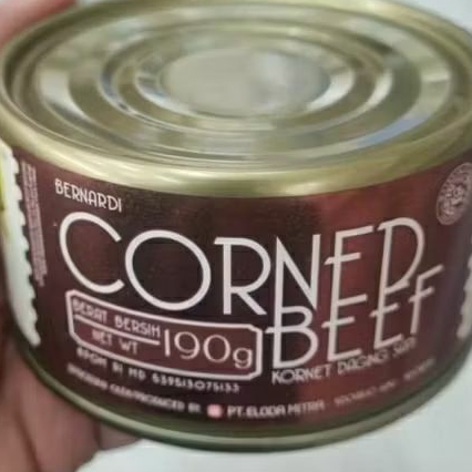 

Bernardi Cornet Beef 190gr-290gr Halal Food Since 1980