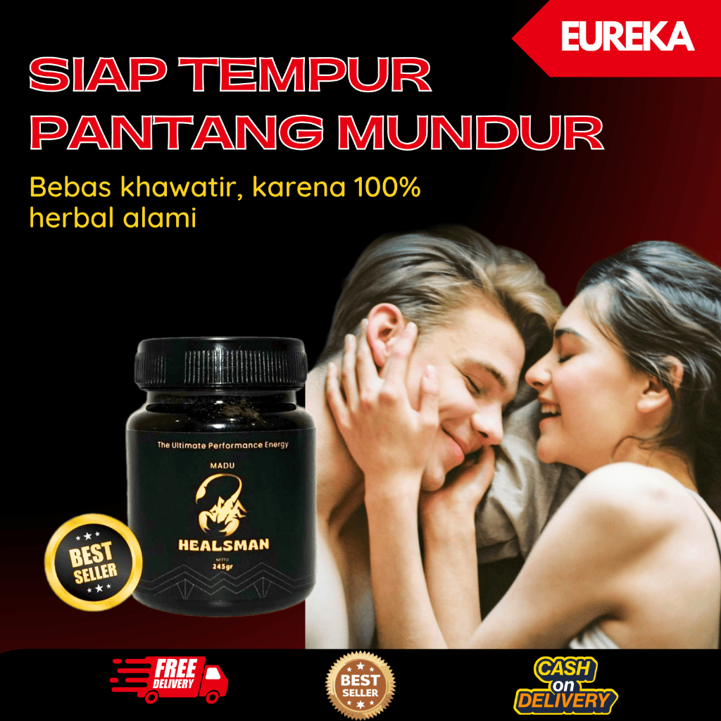 PRIVASI AMAN Madu Herbal Obat Kuat Pria Tahan Lama HEALSMAN GENTLEMAN Herbal Obat Kuat Stamina Pria 
