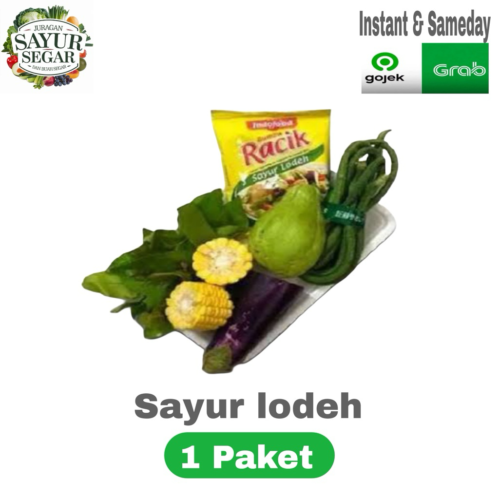 

Sayur lodeh paket lengkap ada bumbu racik sayur lodeh