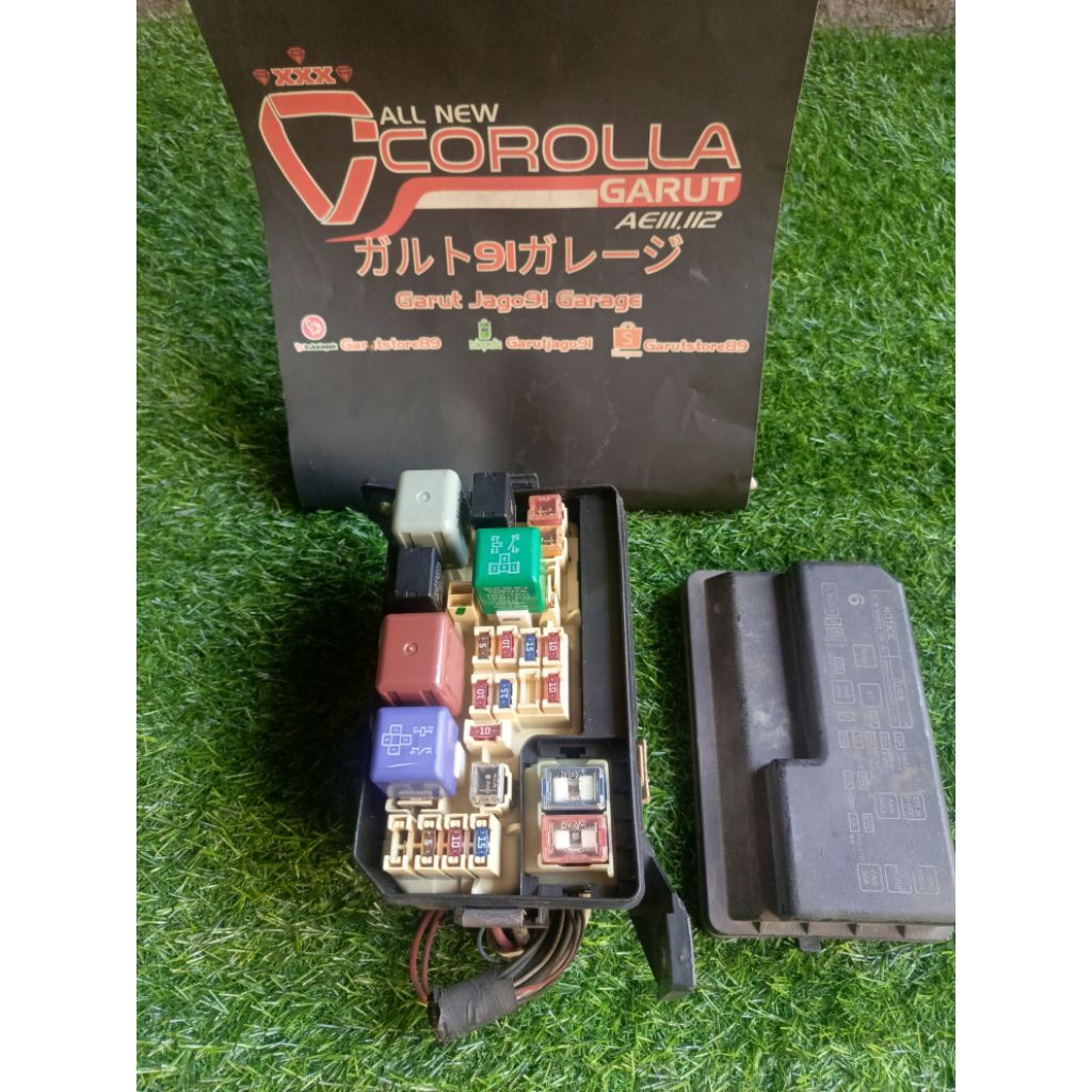 fuse box sikring new corolla