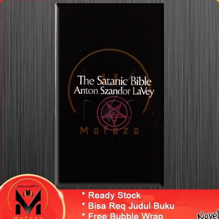 KODE B56G Satanic Bible by Anton LaVey by Anton Szandor Lavey EnglishIndonesia