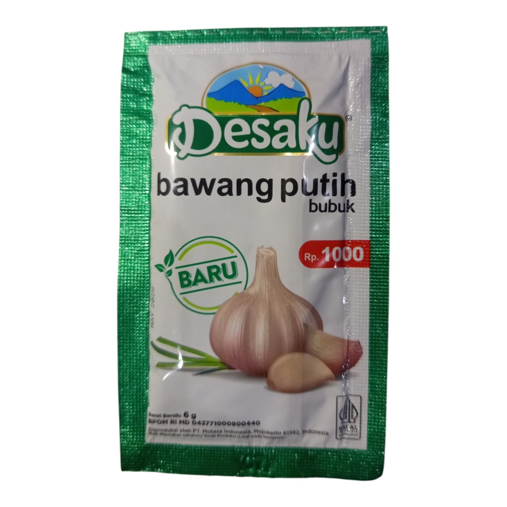 

Desaku BAWANG PUTIH bubuk || bawang putih halus sachet