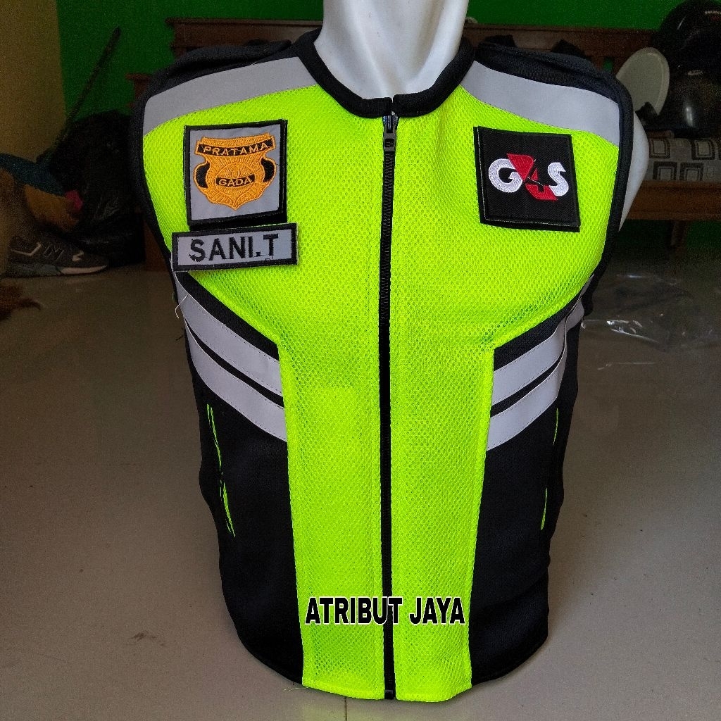 rompi g4s security satpam tebal