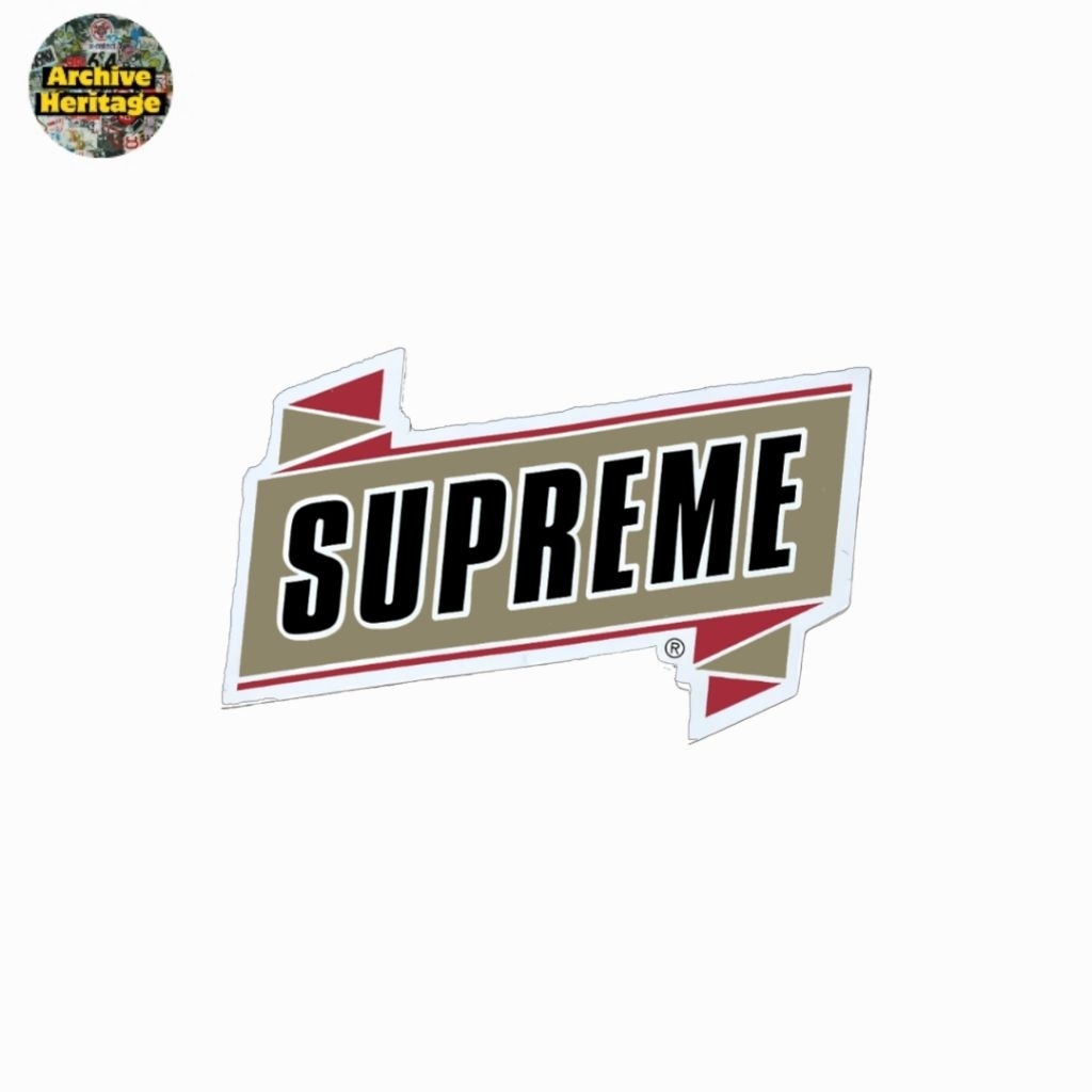 

sticker Supreme c0!ntreau logo streetwear stiker
