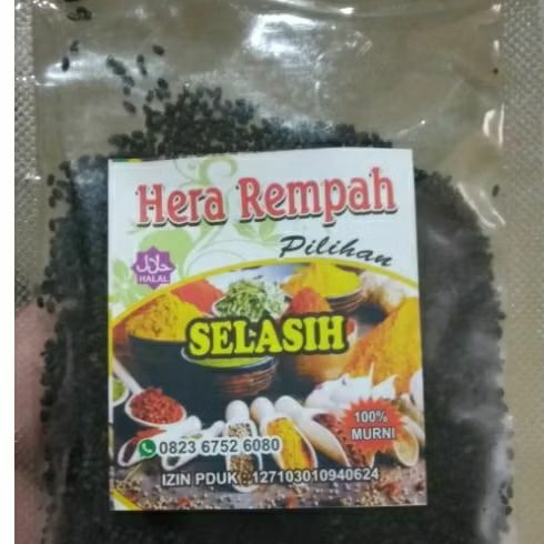 

Hera Rempah 100 % Murni Produk Selasih 25gr