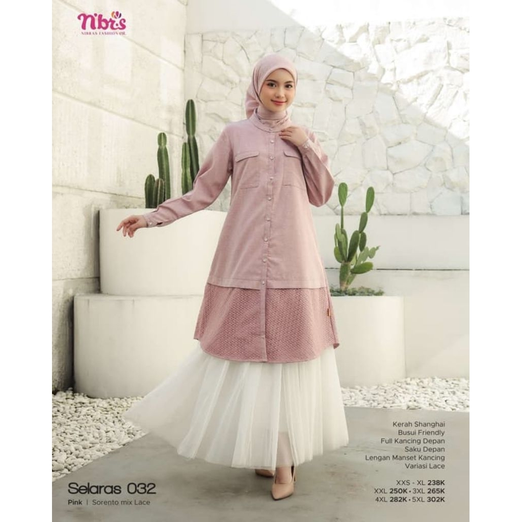 NIBRAS 032 NIBRAS TUNIK DEWASA TERBARU SALE