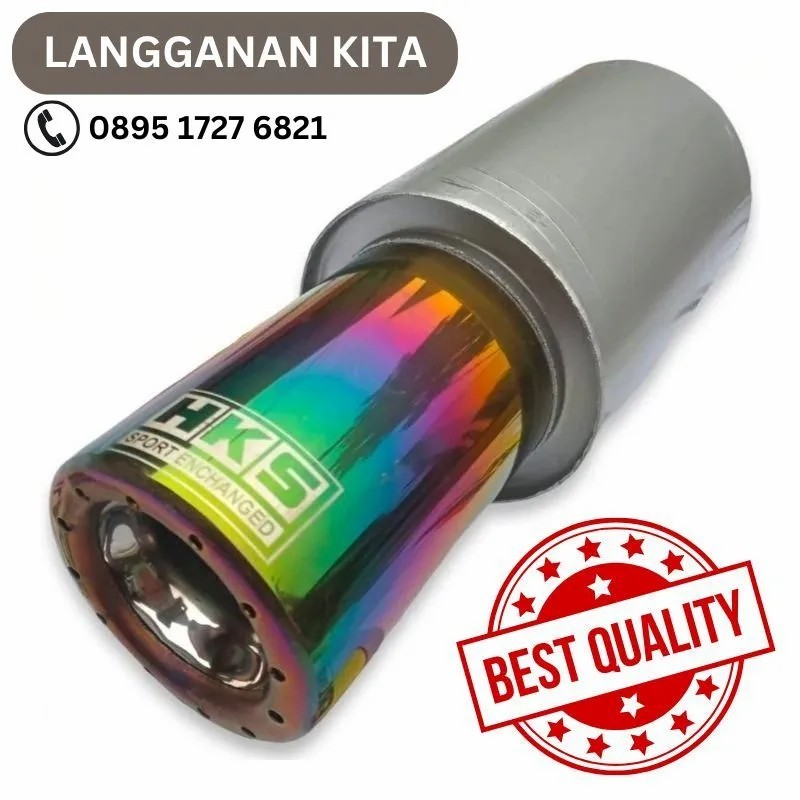 KNALPOT HKS BASS MOBIL
