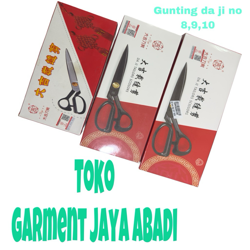 

gunting da ji tailors scissors