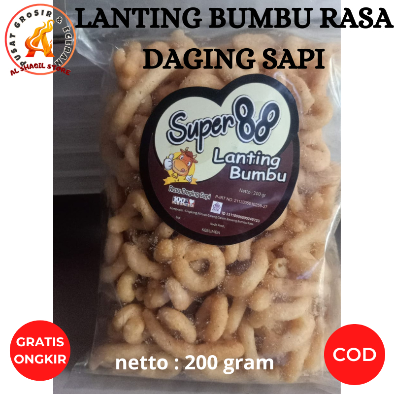 

Lanting Bumbu Rasa Daging Sapi Asli Kebumen Klanting Singkong