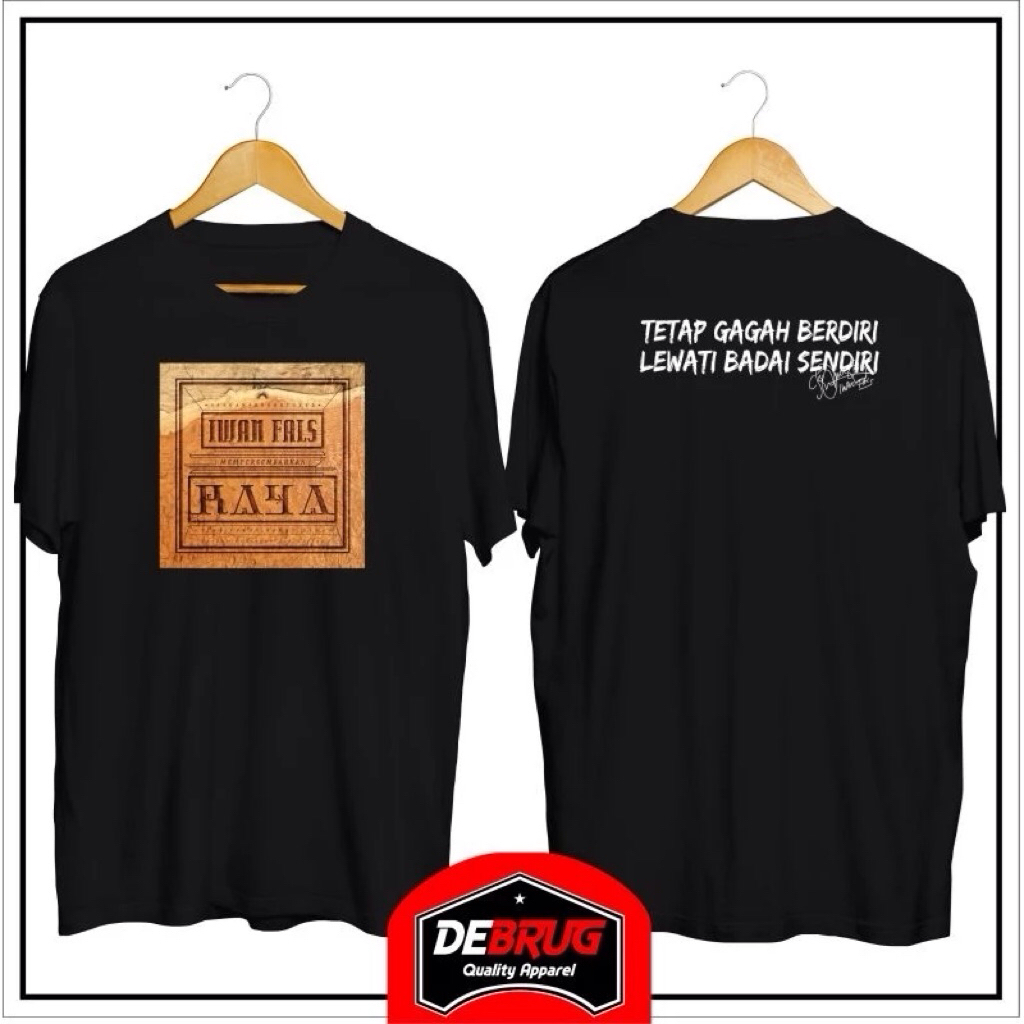 RAYA KAOS IWAN FALS TERLARIS DAN TERMURAH BAHAN KATUN