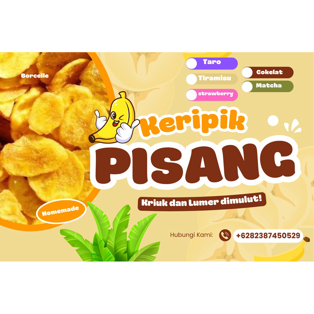 

KERIPIK PISANG LUMER DAN ENAK ANEKA RASA