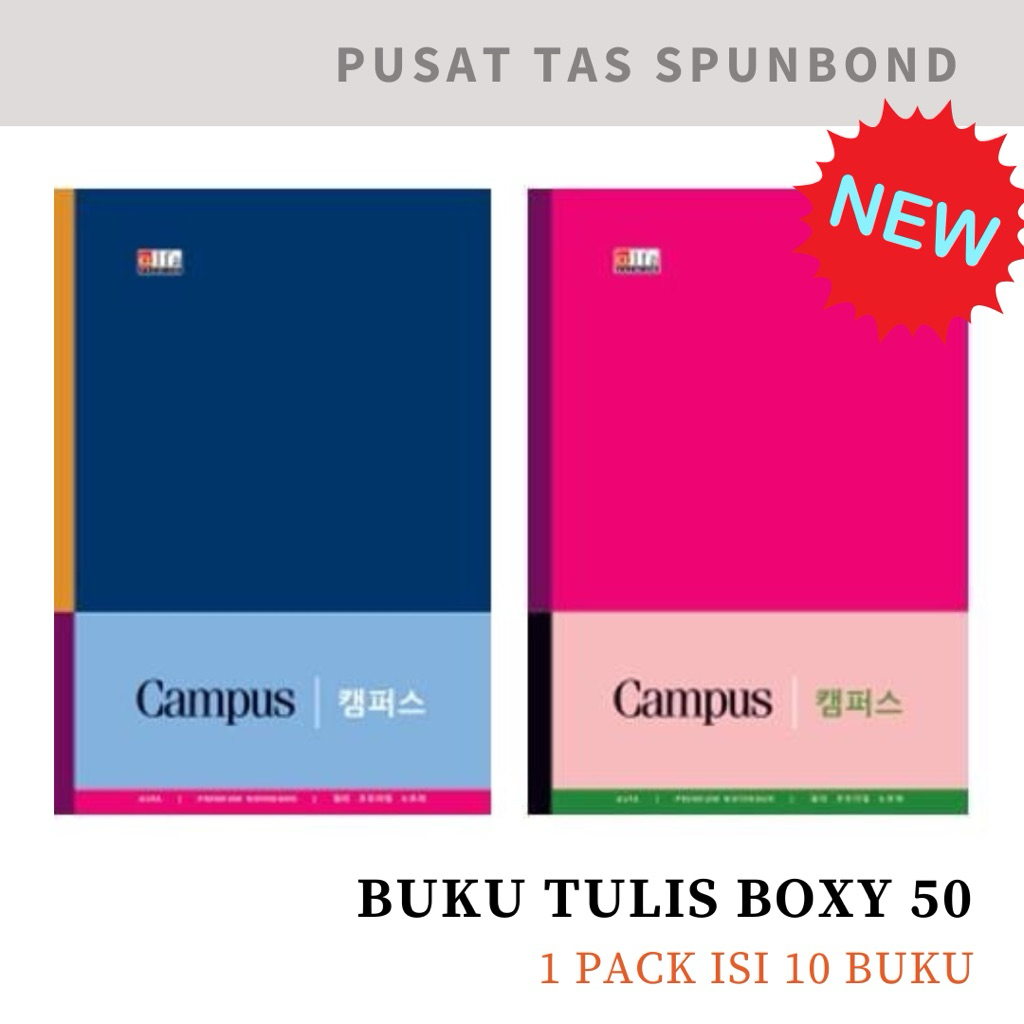 

Buku Tulis Boxy 50 Campus - Alfa Premium