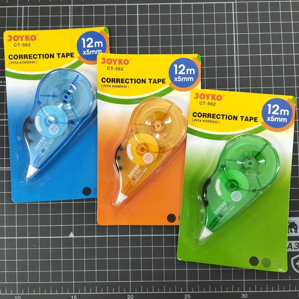 

Pita Koreksi Correction Tape Joyko CT 586 / CT 560 / CT 522 CTFR / CT 562 / CT 593