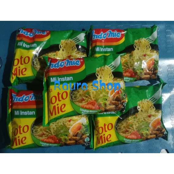 

10 PCS - Indomie Kuah Soto Mie 70 Gr