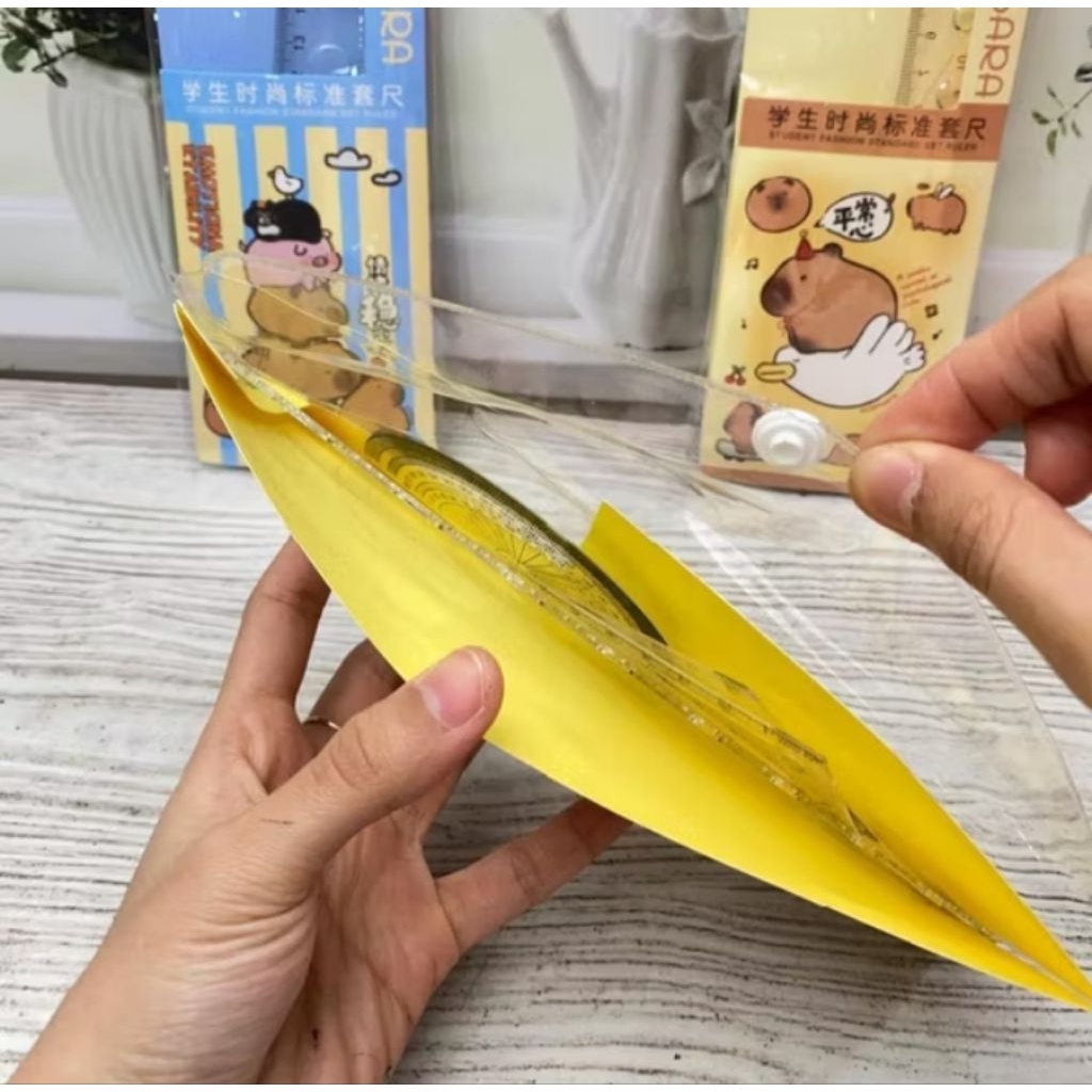 

Set Penggaris 4 in 1 Karakter Cappybara Set Penggaris Cappybara Set Alat Tulis Sekolah Termurah