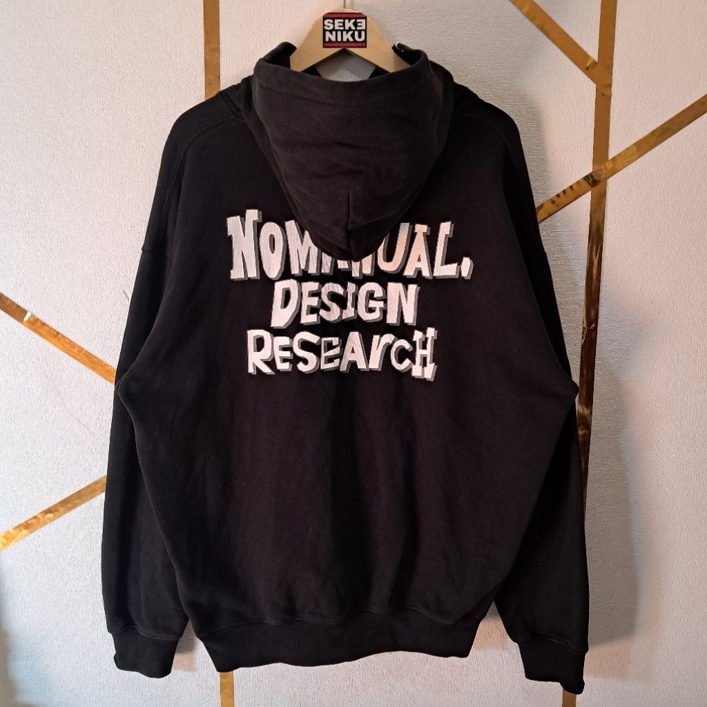 Hoodie NOMANUAL DESIGN RESEARCH Idol KPop Mingyu SEVENTEEN Bahan babyteri tebal berat