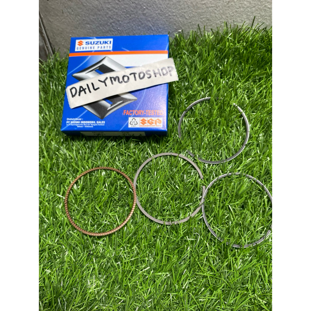 Ring Seher Ring Piston Standar Satria FU Injeksi GSX Piston Ring Raider Fi ORI SGP