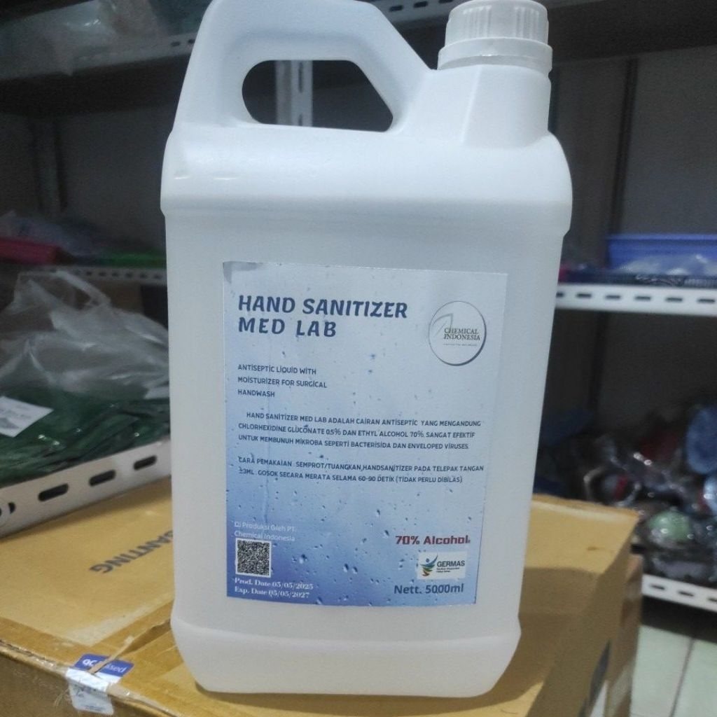 Sanitizer 5 liter medlab