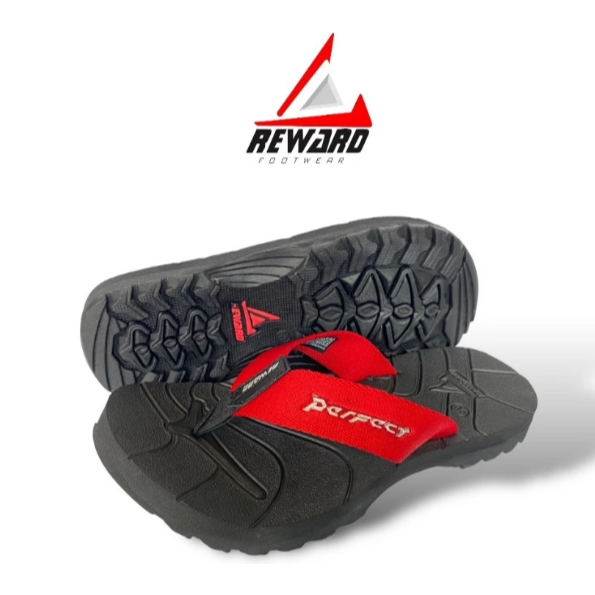 Reward - Sandal Jepit Perfect Pria Wanita Outsole Hitam