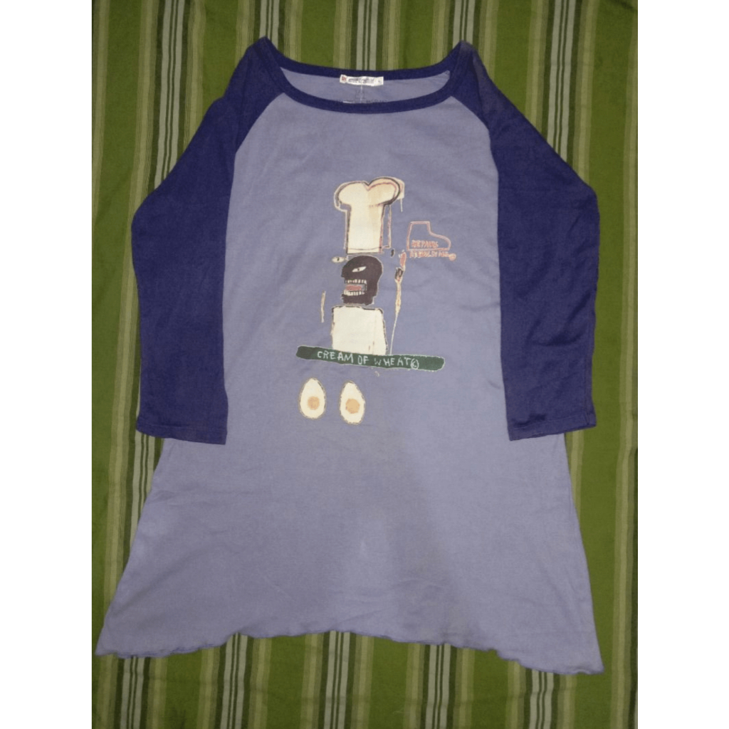 KAOS T-SHIRT MINI DRESS UNIQLO JEAN MICHEL BASQUIAT NEW WITH TAG