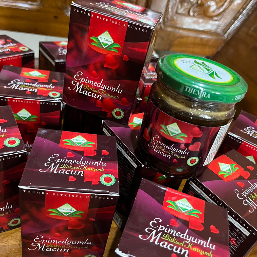 

MADU MACUN TURKI 240GR | Themra Macun Epimedyumlu | Madu Cinta | Madu Epimedium Turkey Turkiye