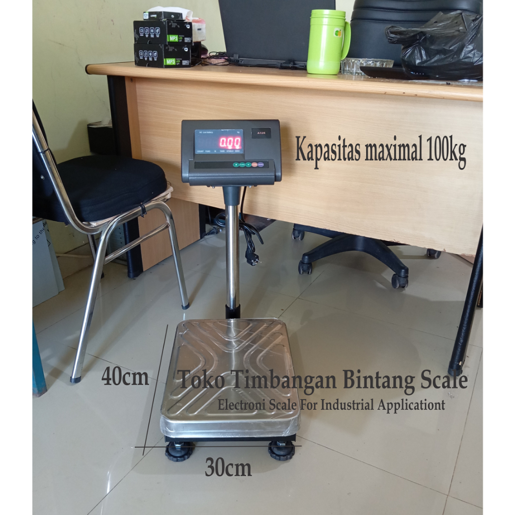 Timbangan digital duduk 100kg Timbangan industri timbangan telor digital 100kg