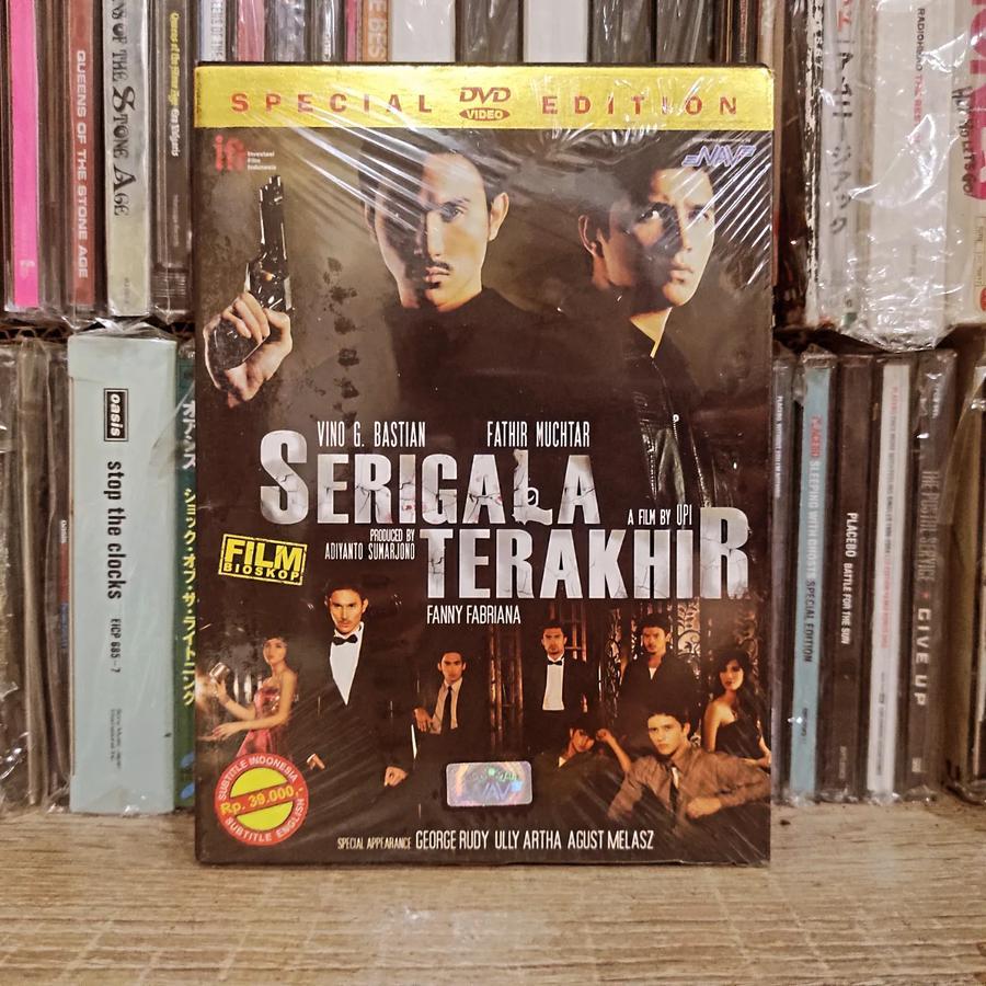 dvd original serigala terakhir vino bastian