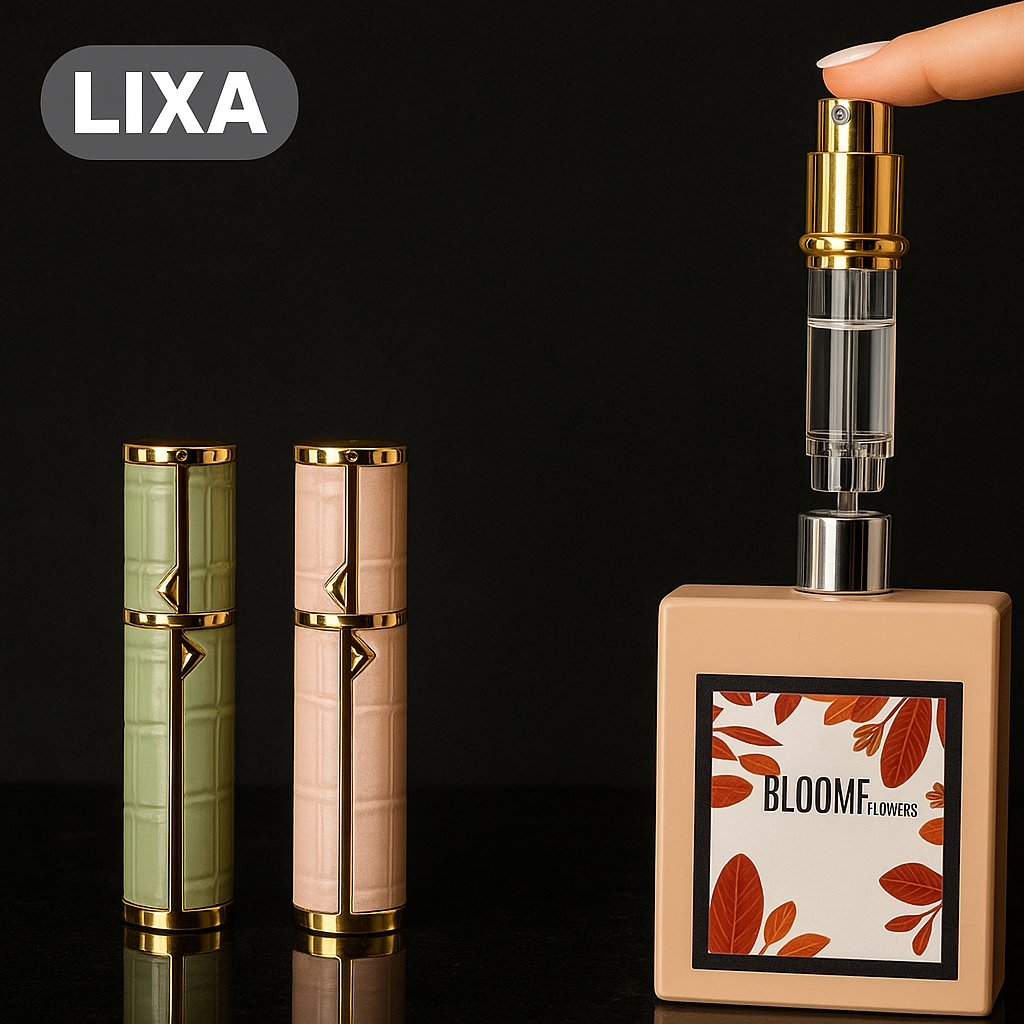 Botol 5ml Travel Spray Leather Atomizer Mewah Premium Mini Parfum Atomizer Refillable