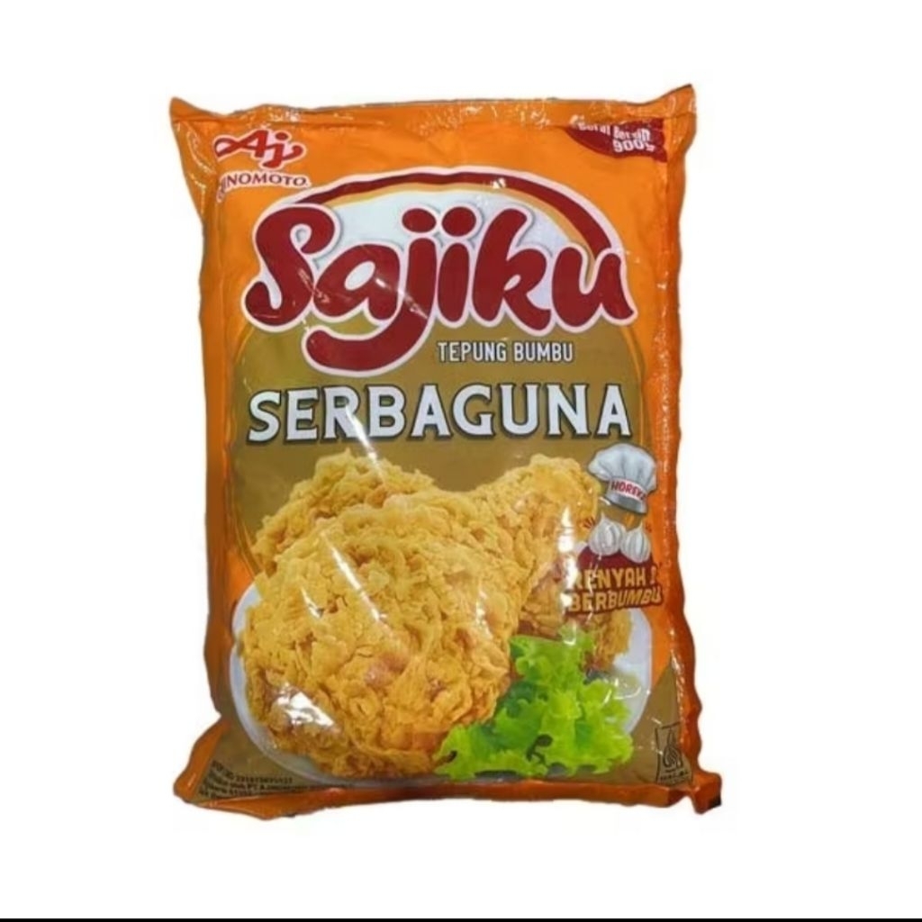 

[10pcs] Sajiku Tepung Bumbu Serbaguna Tepung Crispy 40gr dan 70gr