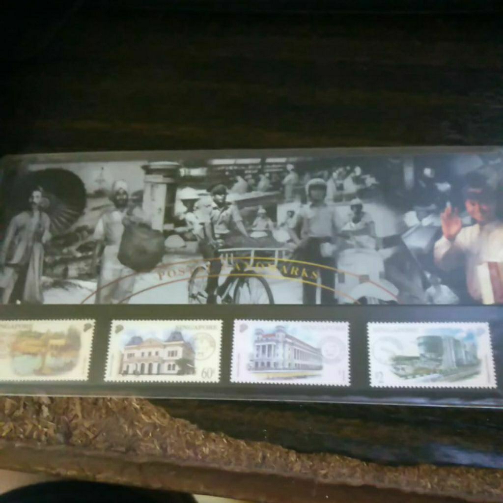 

Prangko Singapore postal landmark