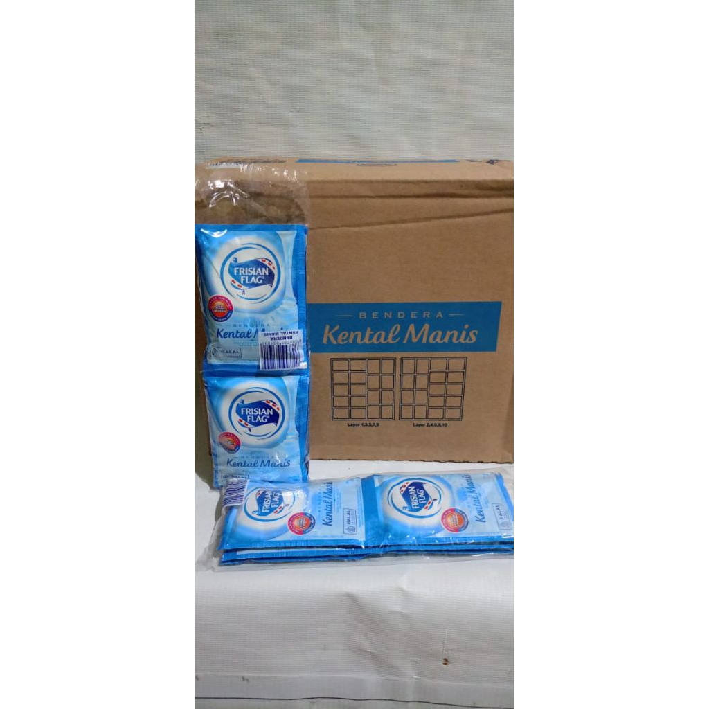 

SUSU BENDERA SACHET PUTIH / FRISIAN FLAG SACHET PUTIH