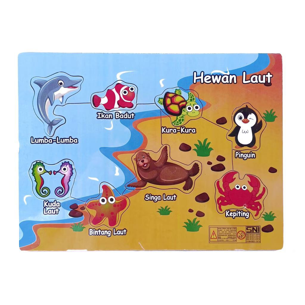 (Aceh) Puzzle Hewan Laut