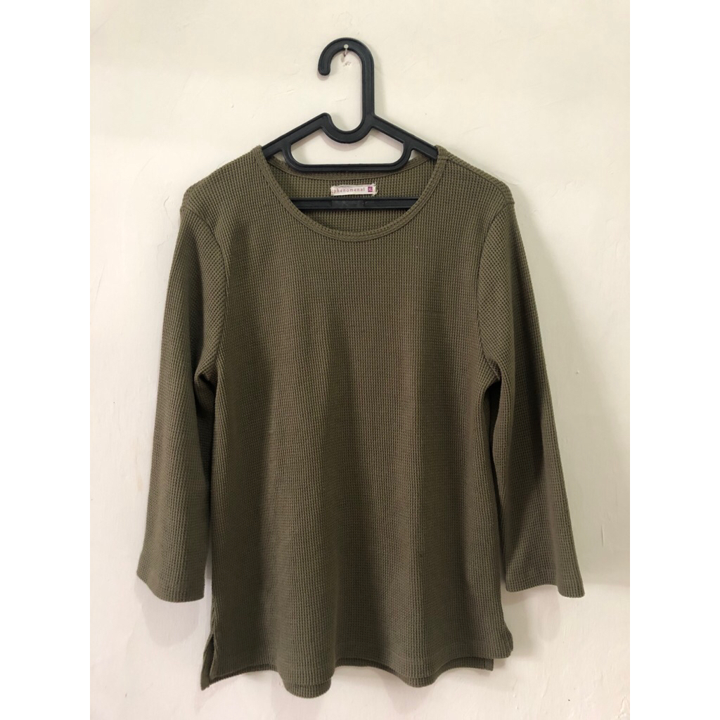 Atasan semi rajut phenomenal brand matahari