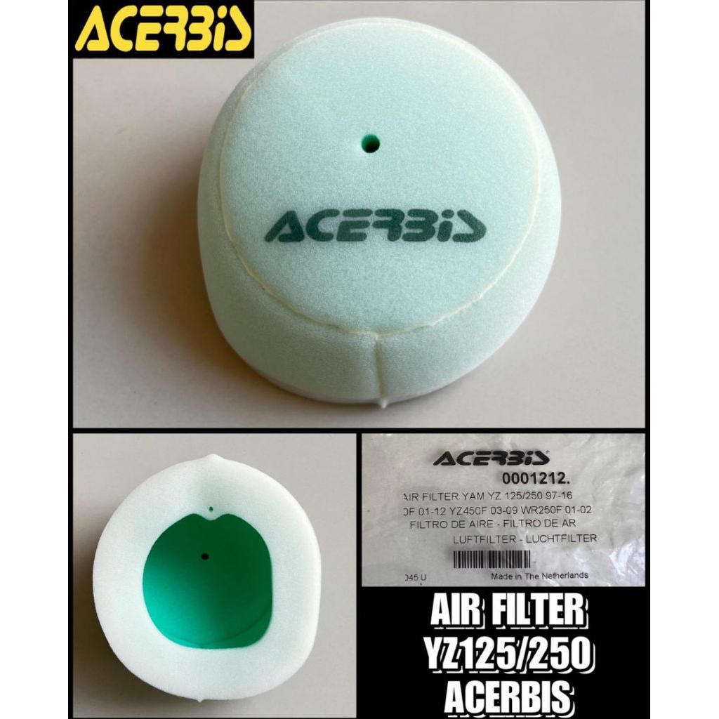 BUSA FILTER YZ125 YZ250 ACERBIS