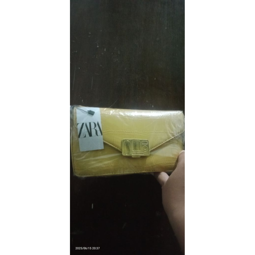 tas Zara yellow ( kuning )