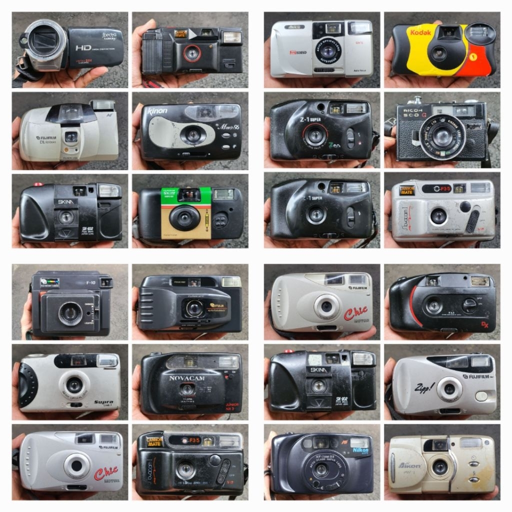 Kamera Analog & Digital Berbagai Merk