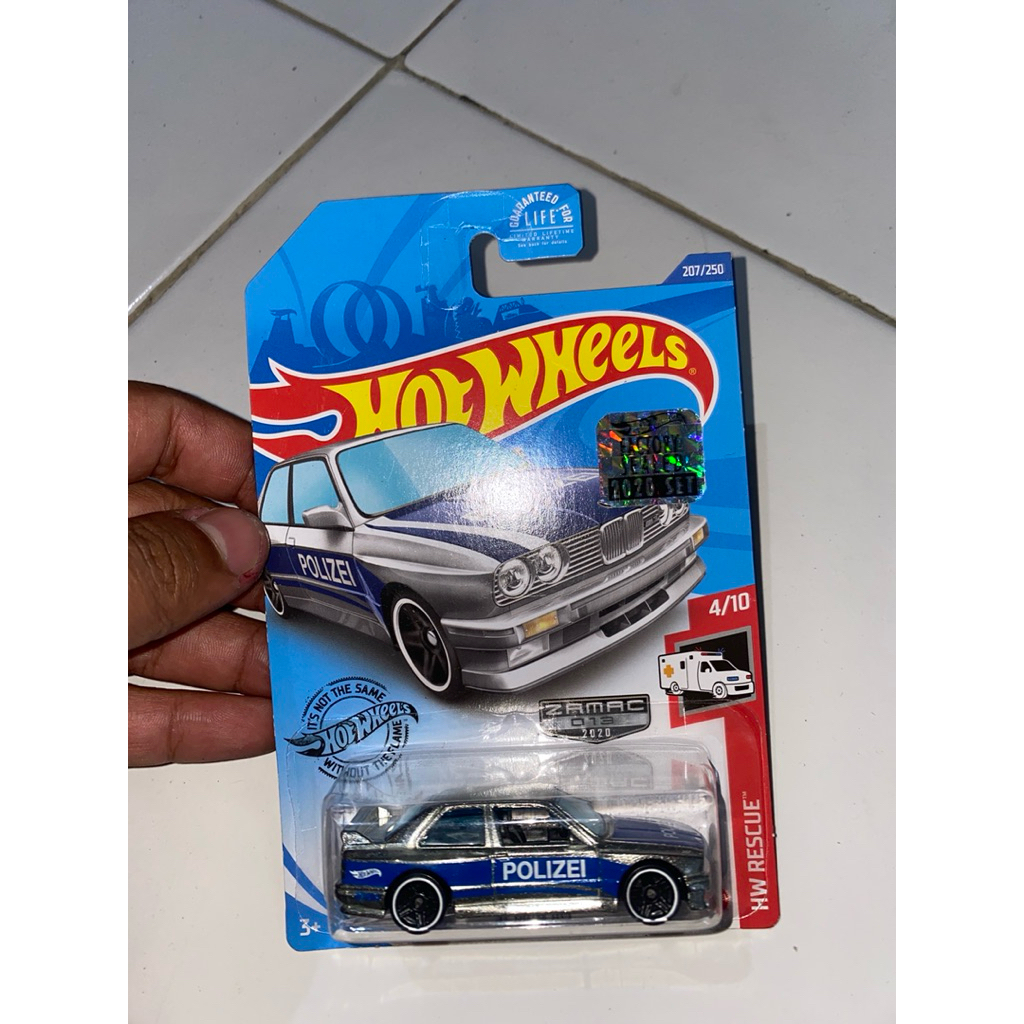 HOTWHEELS 92’ BMW M3 edisi ZAMAC
