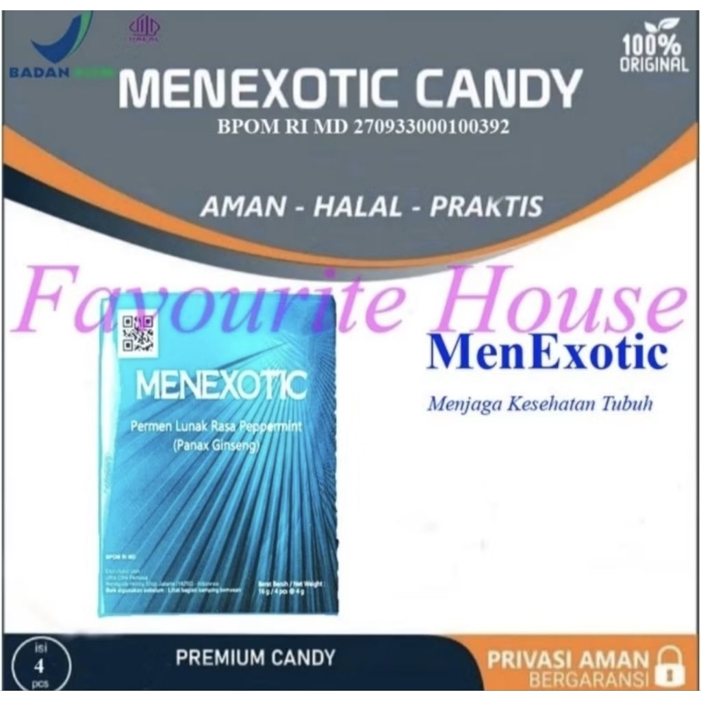 

MenExotic isi 80 pcs (20box isi 4pcs)
