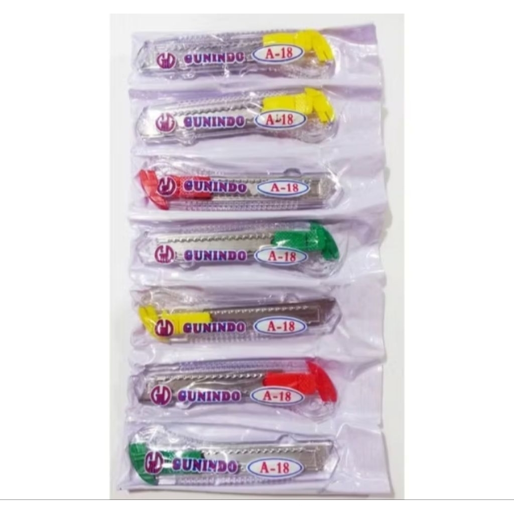 

[12 Pcs] Cutter Besar Gunindo A-18