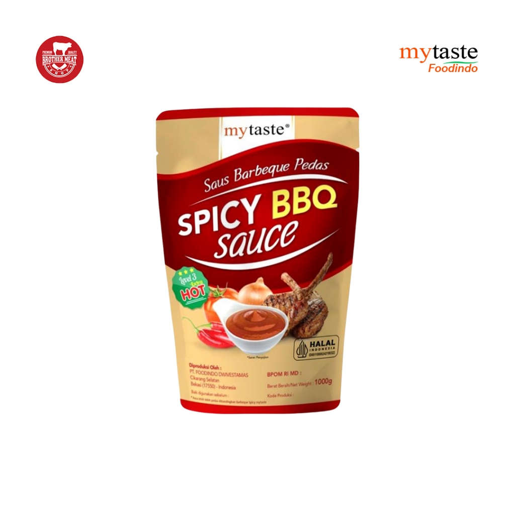 

My Taste Spicy BBQ Level 3 500gr - Brothermeatshop