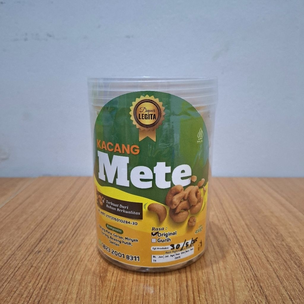 

Kacang Mete Goreng 450 gr