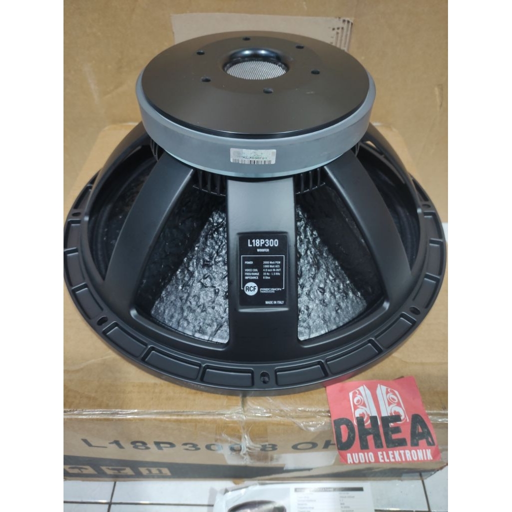 Speaker Component RCF L18P300 L 18 P300 L 18P300 Grade A 18 inch 18 inchi Sub Low 1000-2000 Watt Coi